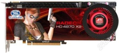 Лот: 1483622. Фото: 1. Двухчиповый Sapphire Radeon HD... Видеокарты