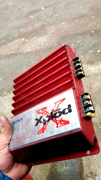 Лот: 12240003. Фото: 1. Усилитель Sony Xplod 2 канальный. Усилители