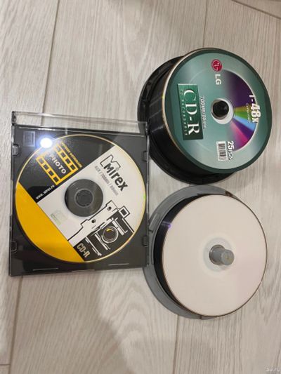 Лот: 18544162. Фото: 1. CD-R диски. CD, DVD, BluRay