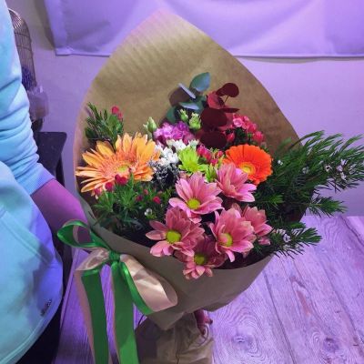 Лот: 7497497. Фото: 1. Сборный букет. Цветы на Щорса... Свежие цветы