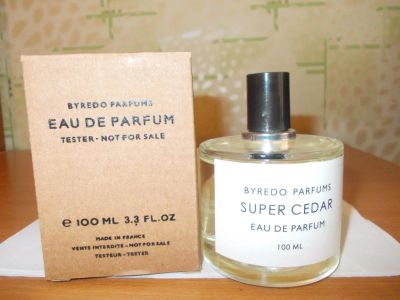 Лот: 10310953. Фото: 1. Super Cedar от Byredo 100мл тестер... Унисекс парфюмерия