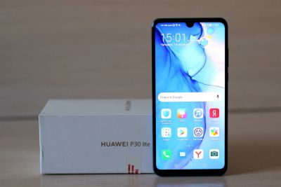 Лот: 18910640. Фото: 1. Смартфон Huawei P30 lite, 4/128Гб... Смартфоны