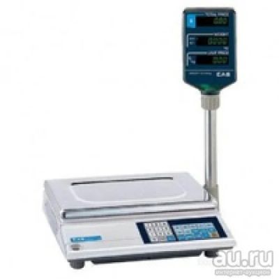Лот: 17069599. Фото: 1. Торговые весы CAS AP-15M (Под... Торговое