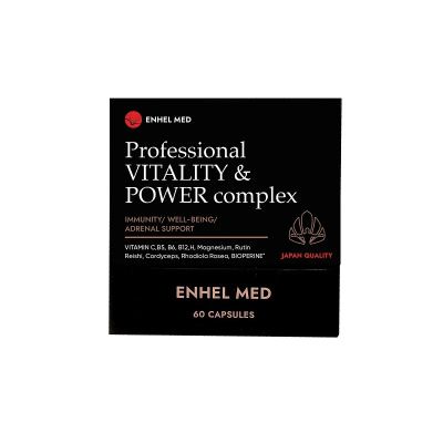 Лот: 25359790. Фото: 1. Enhel Med Vitality & Power complex... Лекарства