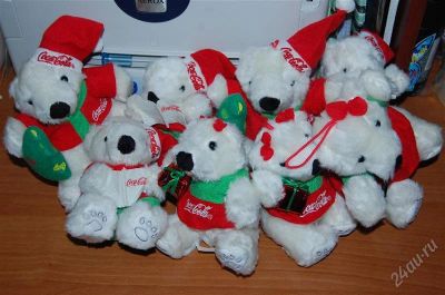 Лот: 1376993. Фото: 1. coca cola мишки 2011-2012. Красноярск