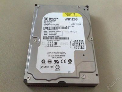 Лот: 1334742. Фото: 1. western digital 120 GB. Жёсткие диски (HDD)