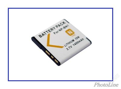 Лот: 2562217. Фото: 1. Аккумулятор NP-BN1 для Sony, 1400mAh... Аккумуляторы, зарядные