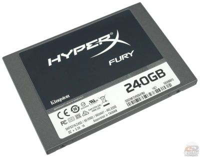 Лот: 9484072. Фото: 1. SSD диск Kingston HyperX FURY... SSD-накопители