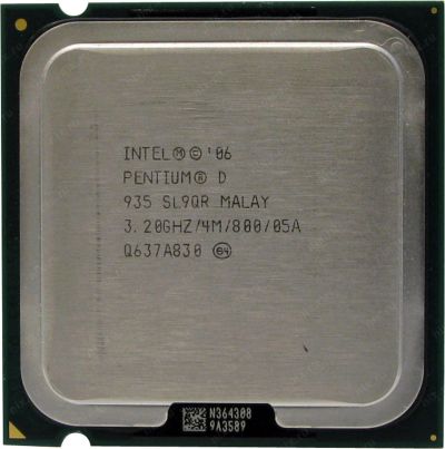 Лот: 15248805. Фото: 1. Intel Pentium D 935 (4M Cache... Процессоры