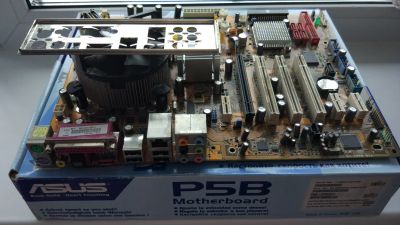 Лот: 11930967. Фото: 1. ASUS P5B. Материнские платы
