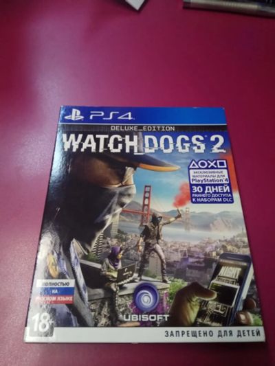 Лот: 12767515. Фото: 1. Игра для PS4 Watch dogs 2 (И1098... Игры для консолей