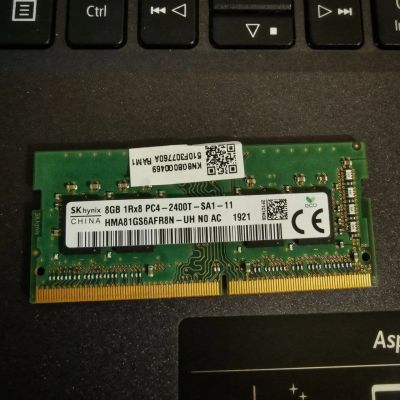 Лот: 17462403. Фото: 1. ОЗУ 8 Гб DDR4 SO-DIMM Hynix HMA81GS6AFR8N-UH. Оперативная память