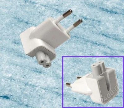 Лот: 1884434. Фото: 1. Europe AC Plug Adapter for Apple... Другое (компьютеры, оргтехника, канцтовары)