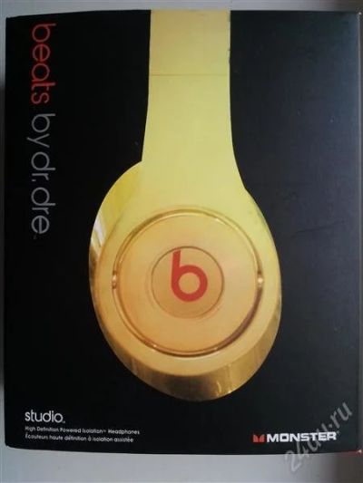 Лот: 2612416. Фото: 1. MONSTER BEATS STUDIO (metallic... Наушники, гарнитуры
