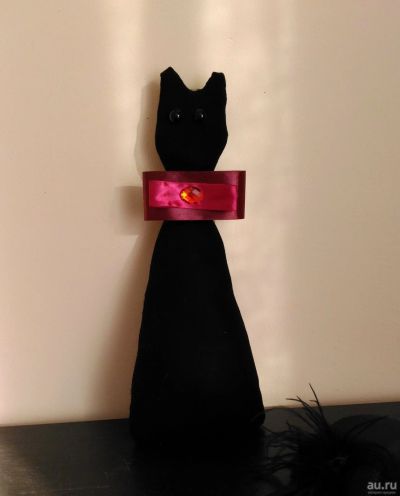 Лот: 13313959. Фото: 1. Кошка Маркиза, Кот, Подушка, Декор... Авторские куклы, игрушки, поделки