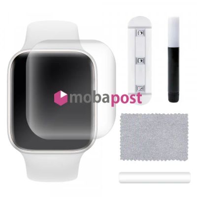 Лот: 18819358. Фото: 1. Защитное стекло Apple Watch 7... Смарт-часы, фитнес-браслеты, аксессуары