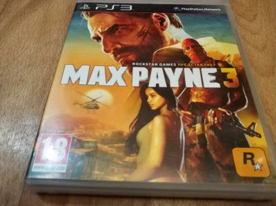 Лот: 12150977. Фото: 1. Max Payne 3 PS3 / Лицензионный... Игры для консолей