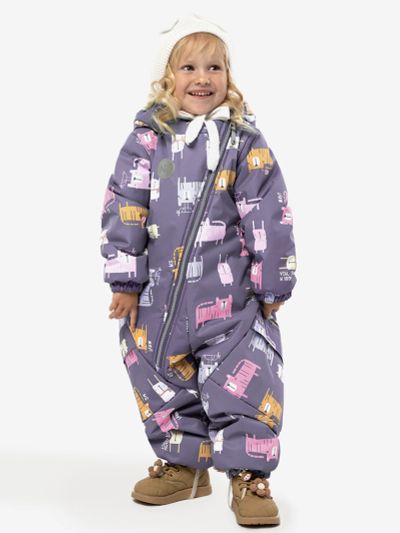 Лот: 24980278. Фото: 1. Комбинезон NIKASTYLE, Фиолетовый. Другое (спортивная одежда)