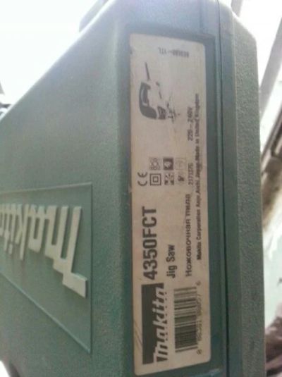 Лот: 11996644. Фото: 1. ящик от электро лобзика makita. Электроинструмент
