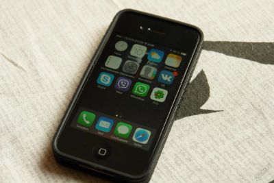 Лот: 5799232. Фото: 1. iPhone 4 32gb. Смартфоны