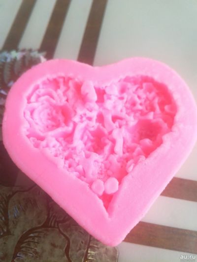 Лот: 17280763. Фото: 1. Молд для шоколада сердечко. Шоколад, конфеты
