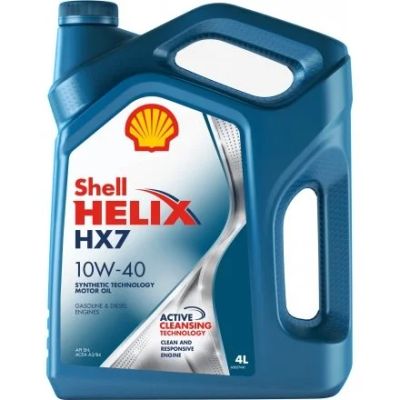 Лот: 5165998. Фото: 1. Shell HELIX HX7 10W40 SN/CF (п... Масла, жидкости