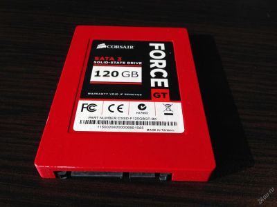 Лот: 10982467. Фото: 1. SSD 120Gb SATA 6Gb / s Corsair... SSD-накопители