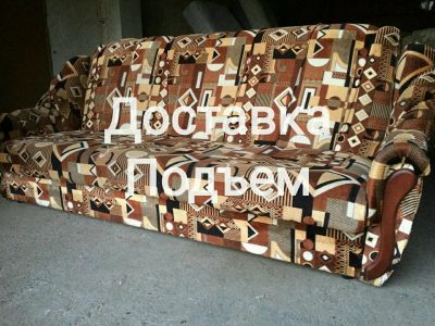 Лот: 12147461. Фото: 1. Диван, книжка (доставка, подъем... Диваны