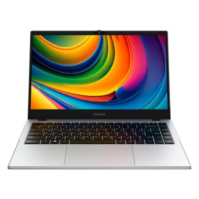 Лот: 25343214. Фото: 1. Ноутбук Digma EVE C5802 Silver... Ноутбуки