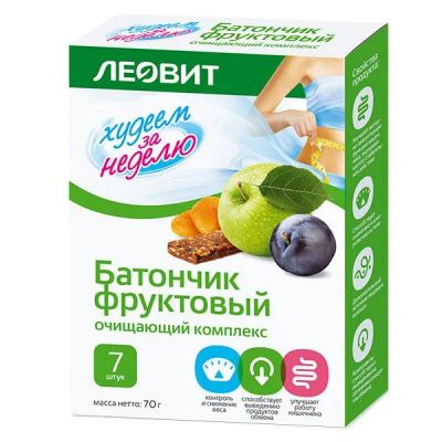 Лот: 23716395. Фото: 1. Худеем за неделю батончик фруктовый... Лекарства