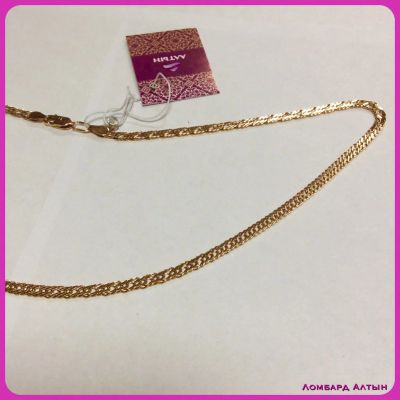 Лот: 4804586. Фото: 1. Золотая цепь 585 пробы. Вес 10... Цепочки