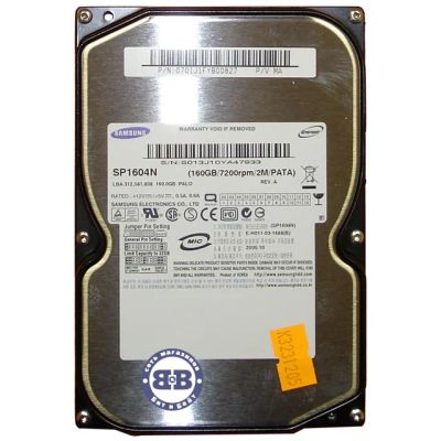 Лот: 3266988. Фото: 1. Жесткий диск Samsung 160 Gb IDE. Жёсткие диски