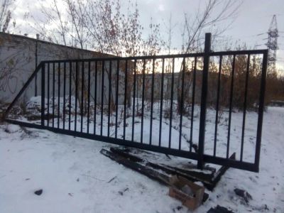 Лот: 11383220. Фото: 1. откатные ворота открывание с телефона. Ворота, заборы, шлагбаумы
