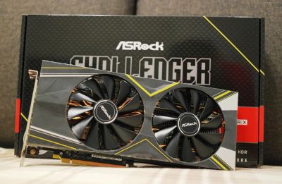 Лот: 19553551. Фото: 1. ASRock AMD Radeon RX 5700 XT Challenger... Видеокарты
