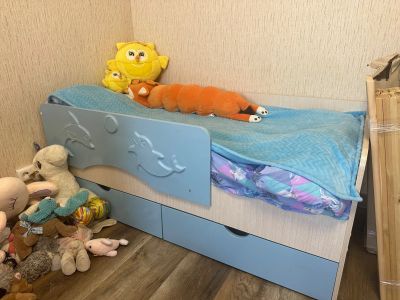 Лот: 20821632. Фото: 1. Кровать детская. Детские кровати и кроватки