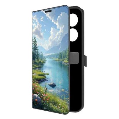 Лот: 25543298. Фото: 1. Чехол Krutoff Eco Book "Наши просторы... Чехлы, бамперы
