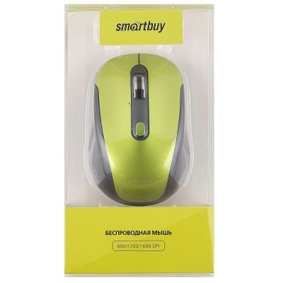 Лот: 17390335. Фото: 1. Мышь SmartBuy 357AG Light Green. Клавиатуры и мыши