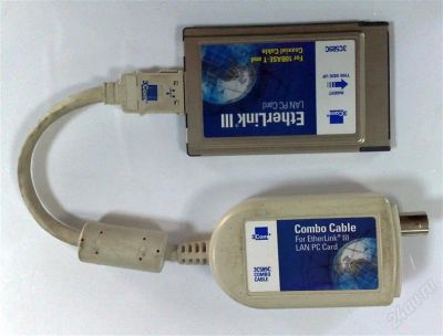 Лот: 915543. Фото: 1. сетевая карта PCMCIA. Платы расширения, контроллеры, доп. порты
