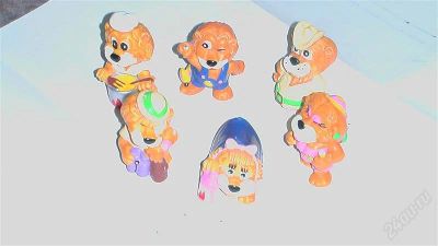 Лот: 1284287. Фото: 1. киндер львы цена за 6 шт. Игрушки