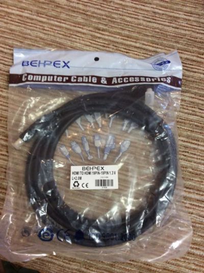 Лот: 5377393. Фото: 1. кабель Hdmi - Hdmi Аудио видео... Шлейфы, кабели, переходники