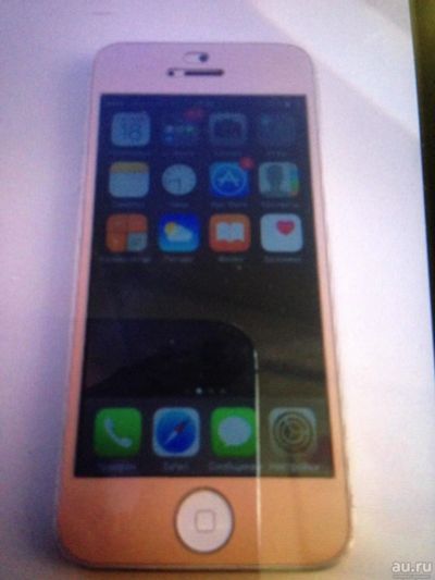 Лот: 10219825. Фото: 1. iphone 5 16gb белый. Смартфоны