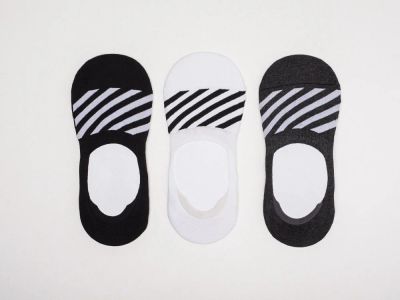 Лот: 16826557. Фото: 1. Носки короткие OFF-WHITE - 3 пар... Носки