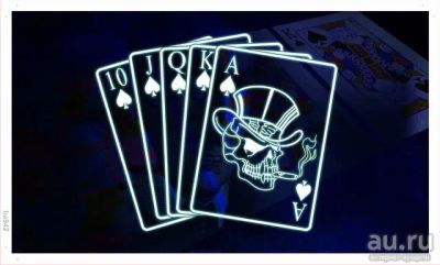 Лот: 8863949. Фото: 1. Poker - наклейка на Ваш авто и... Наклейки автомобильные