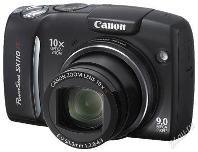 Лот: 1901073. Фото: 1. CANON POWERSHOT SX110 IS. Цифровые компактные