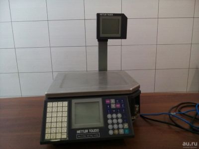 Лот: 8121106. Фото: 1. Весы с термопринтером Mettler... Торговое