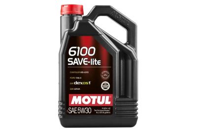 Лот: 17642970. Фото: 1. MOTUL 6100 SAVE-LITE 5W30/Synergie... Масла, жидкости