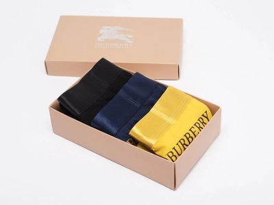 Лот: 16826574. Фото: 1. Боксеры Burberry 3шт (19414). Нижнее бельё, плавки, шорты для плавания