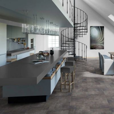 Лот: 20590069. Фото: 1. Плитка ПВХ Tarkett Lounge CONCRETE... Напольные покрытия