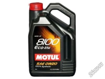 Лот: 6389697. Фото: 1. Motul 8100 Eco-lite 0w-20 (Мотюль... Масла, жидкости