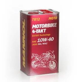 Лот: 14492599. Фото: 1. MANNOL 4-Takt 7812 Motorbike 10W40... Масла, жидкости